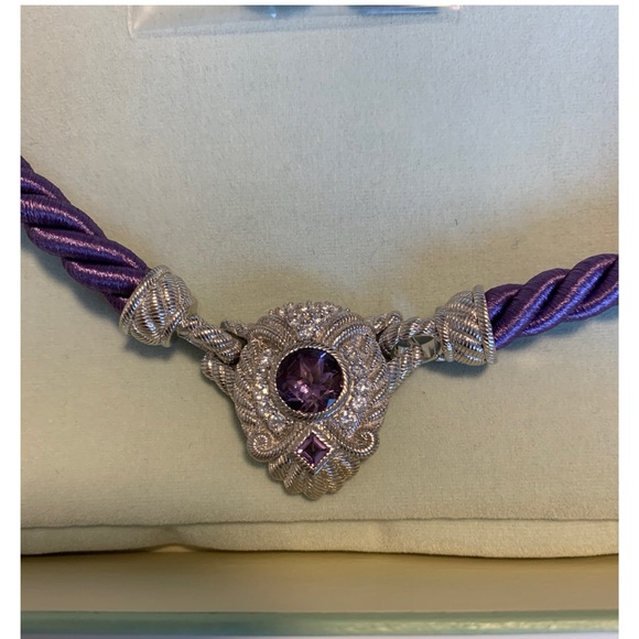 COPY - Sterling Silver Gemstone 3-piece Necklace Set - Picture 3 of 4